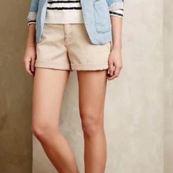 Anthropologie Pants - PILCROW AND THE LETTERPRESS HYPEN SHORTS SZ 29